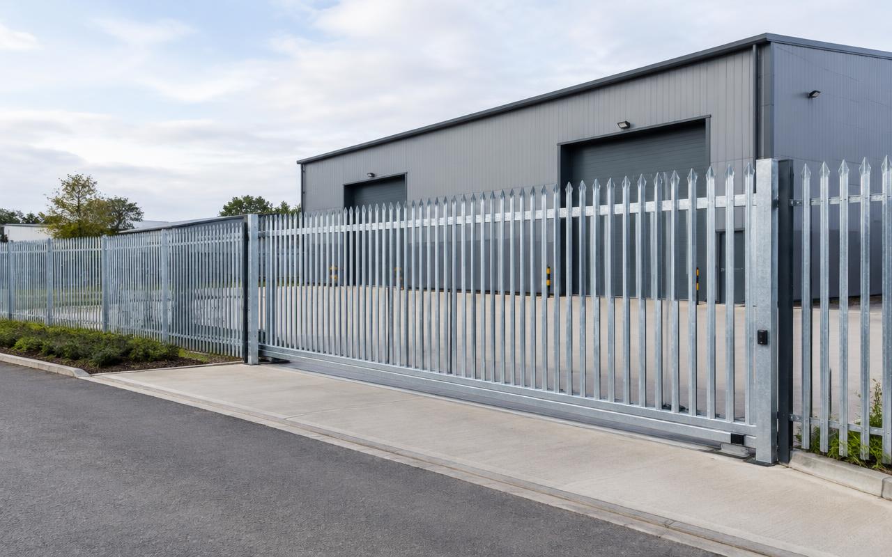 Steel palisade