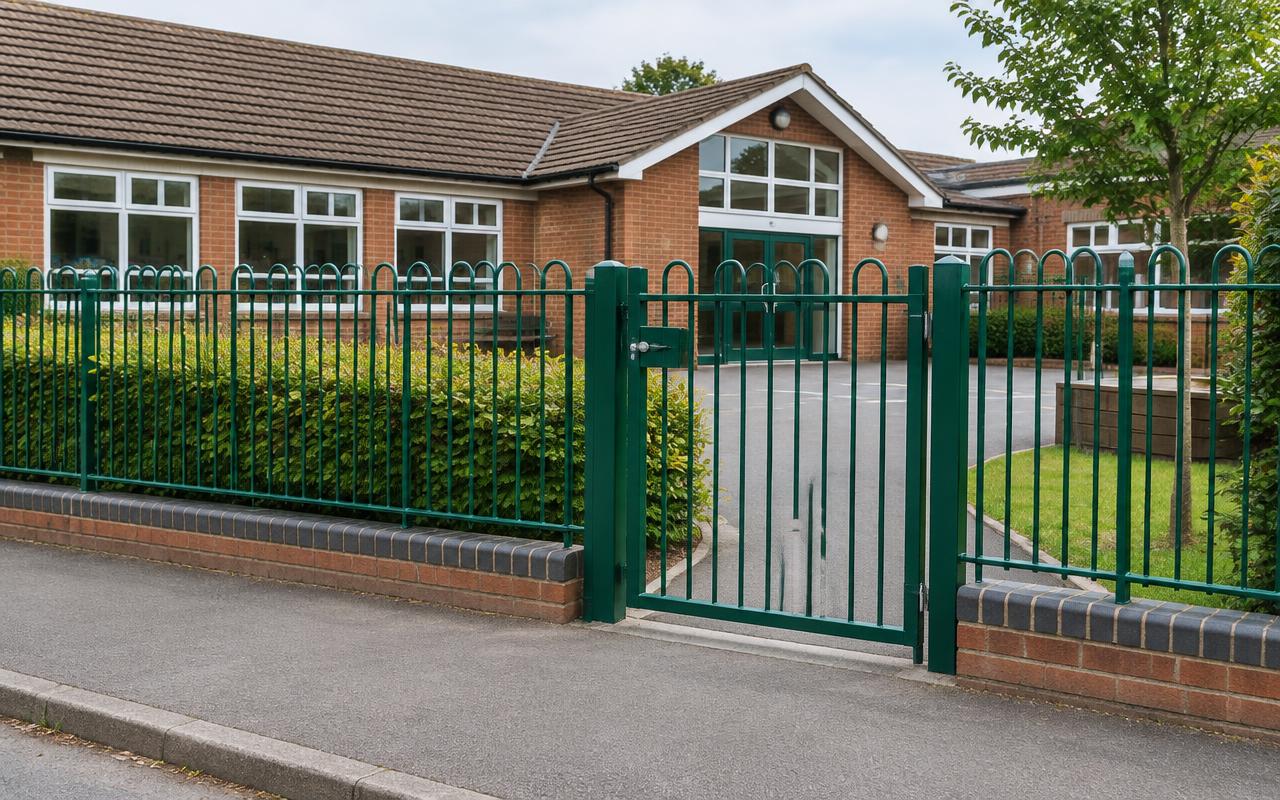 School & railings